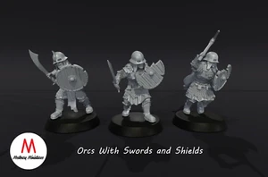 LOTR - Orc Uruk-hai Swordsmen - Picture 1 of 4