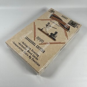 SEALED 1996 Pinnacle Aficionado Baseball Factory Sealed Hobby Box (16 Packs)