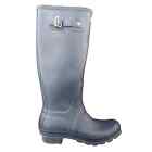 Hunter Women's Grey Waterproof Rain Boots Size US 7