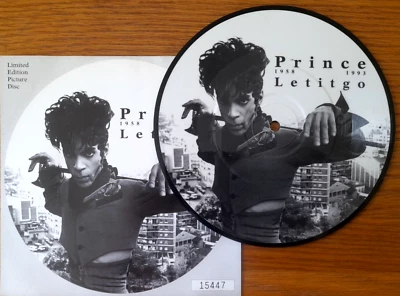 MINT Prince - Letitgo Picture Disc 7 VINYL 45 1994 Limited Numbered Edition - Image 1 of 2