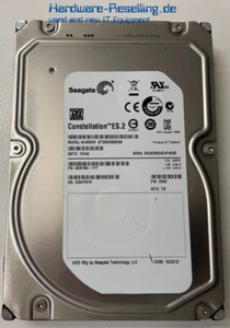Seagate Constellation 3TB 3,5" SATA III 6G 7.2K 64MB ST33000650NS 9SM160-177 - Bild 1 von 1