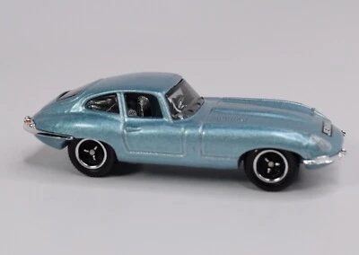 Coche diecast Matchbox Variation azul como nuevo 1961 Jaguar tipo E cupé 1/64 suelto Foto 1 de 4