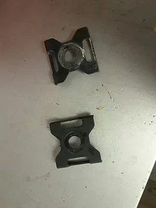 2007 Kawasaki Ninja 500R Rear Wheel Axle Plates Pair oem - Picture 1 of 2