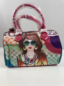 Nicole Lee USA SUZY Graphic Print SUZ10414 Pop Art Bowling Bag - Picture 1 of 9