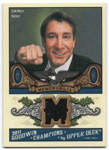2011 Upper Deck Goodwin Champions Memorabilia M-CN Cam Neely D GU