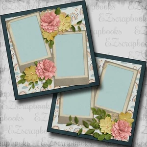 O' Happy Day - 2 Premade Scrapbook Pages - EZ Layout 5636 - Picture 1 of 2