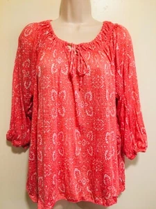 Faded Glory Women’s Top Sz L 12-14 - Picture 1 of 6