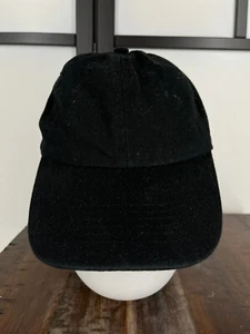 The Hat Depot Hat Cap Strap Back Youth One Size Black 100% Cotton Twill Outdoors - Picture 1 of 12