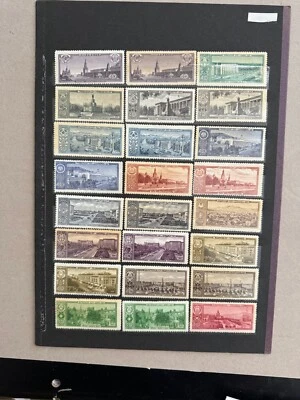 Topical Buildings Monuments from Russia grp 47 stamps Scott Cat 599/2305a 1958+ - Image 1 of 4