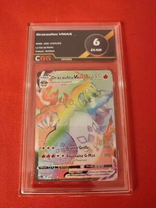 DRACAUFEU VMAX 074/073 PV330 HOLO FULLART NO PCA GRADE 6 EX-NM CARTE POKEMON FR - Imagen 1 de 8