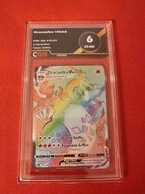 Dracaufeu Vmax 074/073 Pv330 Holo Fullart No Pca Grade 6 Ex-Nm Pokemon Card FR - Image 1 of 4