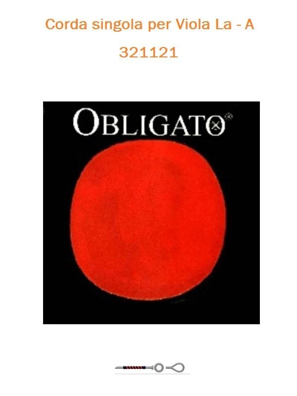 Corda singola per viola La - A Pirastro OBLIGATO 321121 - Immagine 1 di 1