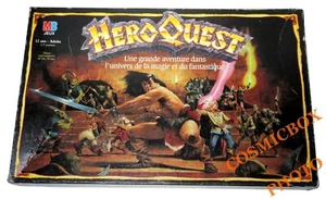 le Jeu de société rôle HEROQUEST milton bradley 1989 ancien MB figurines magie - Picture 1 of 13