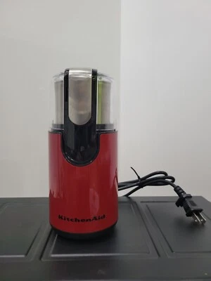 Molinillo de café con cuchilla de ayuda de cocina rojo imperio - probado Foto 1 de 4