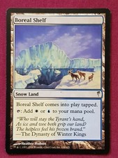 Magic The Gathering COLDSNAP BOREAL SHELF single land card MTG