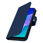 Case for Huawei P40 Lite E Card-holder Cover Video Stand Feature Navy