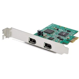 StarTech.com 2 Port PCI Express FireWire Card - 1394a Firewire - TI TSB82AA2 Chi - Afbeelding 1 van 10