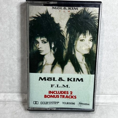 Mel & Kim F.L.M. 1987 Cassette Tape Includes 2 Bonus Tracks Aus Press - Image 1 of 4