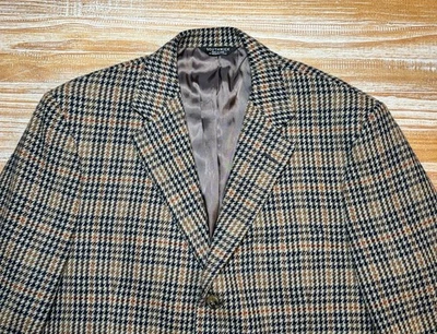 Southwick For G. Harvell - Mens Wool Houndstooth Suit Jacket Blazer - 44R - Image 1 of 4