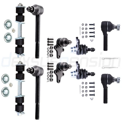 Kit de rótula de enlace de barra estabilizadora de extremo de barra estabilizadora con tracción trasera 10x para camioneta Toyota 1989-95 Foto 1 de 4