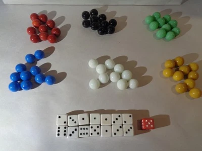 VIntage Hop Ching Chinese Checkers for 1940s J Pressman Game Board - Image 1 of 4