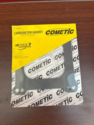 TOTYg Cometic C5263FC Open Plenum Carburetor Gasket Fiber, Holley 4150 Foto 1 de 2