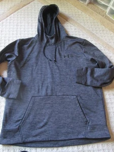 Under Armour Pullover Men XL Loose Gym Workout Sweatshirt Coldgear Hoodie - Picture 1 of 2