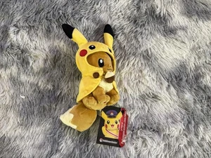 Pokémon Eevee in a Pikachu Costume 7” Plushie Stuffed Animal 2019 - Picture 1 of 6