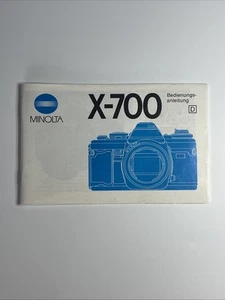 Minolta X-700 Bedienungsanleitung #P10 - Afbeelding 1 van 2