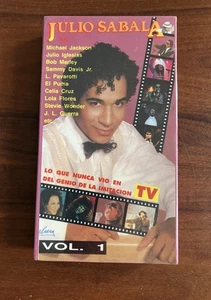 Julio Sabala VHS Telemundo Escandalo Vol 1 New Sealed Pls Read - Picture 1 of 6