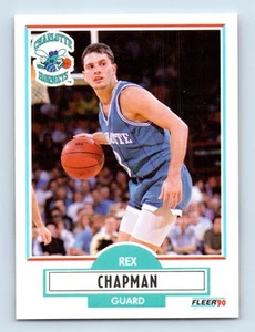 1990-91 Fleer Rex Chapman Charlotte Hornets #17 - Picture 1 of 2