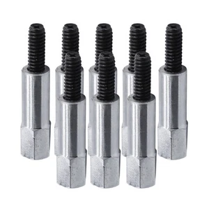 8x Hex Chrom Ventil Abdeckung Bolzen Kit Für Chevy 283 302 Motoren - Picture 1 of 7