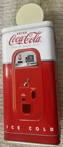 Drink COCA COLA Soda TIN VENDING MACHINE COIN BANK 2010 Coke 9 Inch - Picture 1 of 16