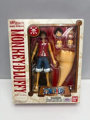 Bandai S.H.Figuarts One Piece Monkey D. Luffy Figure 6 Inch (Damaged Box) - Image 1 of 4