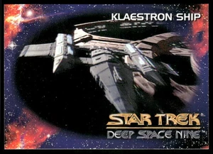 SkyBox Star Trek 1993 : Deep Space Nine #73 vaisseau Klaestron - Photo 1/2