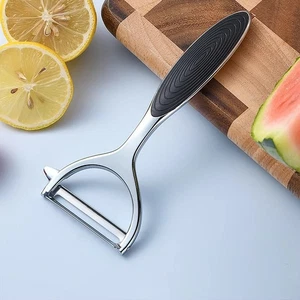 Heavy Duty Chrome Alloy Kitchen Potato Peeler Fruit Vegetable Rapid Slicer UK - Picture 1 of 8