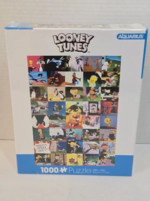 RARE Style - Looney Tunes - 1000 Piece Puzzle by Aquarius - New & Factory Sealed - Image 1 of 4