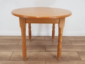 DINING TABLE Small Round Pine Table Removable Tabletop FREE DELIVERY - Picture 1 of 22