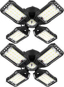 LED Garage Lights Bulb 2 Pack - 120W, 12000LM 6500K Led Shop Light with 4+1 Defo - Picture 1 of 12