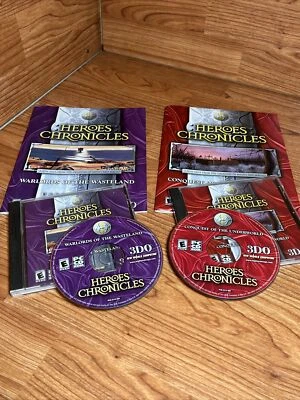 HEROES CHRONICLES: Warlords of the Wasteland (plus BONUS) Game PC CD-ROM 3DO - Image 1 of 4