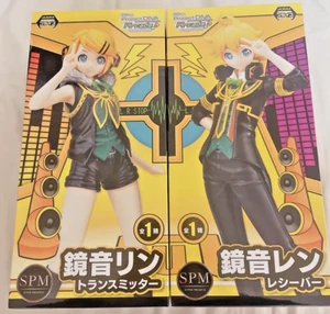 Hatsune Miku Project DIVA Super Premium Figure Kagamine Len Kagamine Rin 2set JP - Picture 1 of 4