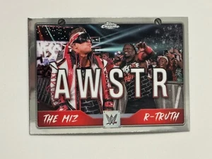 2025 Topps Chrome WWE The Miz R-Truth AWSTR TAG Teams - Awesome Truth - Picture 1 of 2