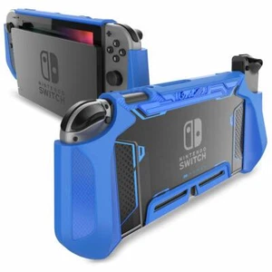 Para Nintendo Switch Console Joy-Con Controller, Genuine Grip Dockable Cover Case - Imagen 1 de 49