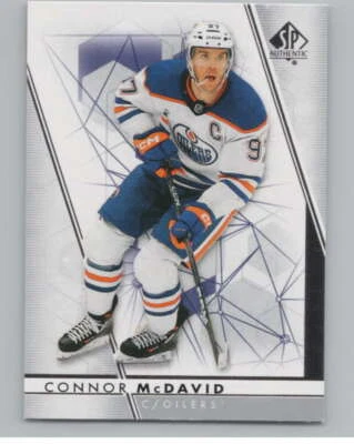 2022-23 SP Authentic #97 Connor McDavid  Edmonton Oilers V99924 - Image 1 of 3