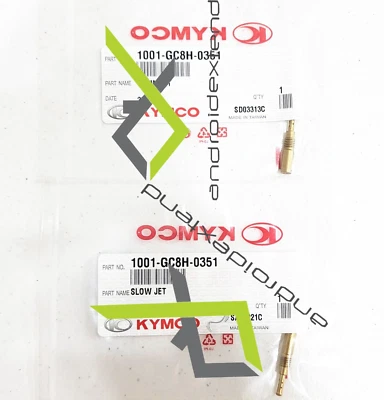 KYMCO VENOX250 SLOW JET 1001-GC8H-0351 - ¡2 PIEZAS! Foto 1 de 4