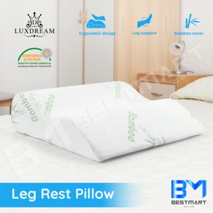 Ergonomic Wedge Pillow Cushion Leg Rest Support Raiser Elevation Bed Sleep Cover - Picture 1 of 9