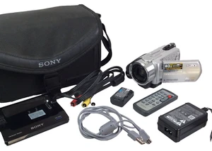 SONY HANDYCAM DCR-SR290E 40GB inc Battery, Charger, Manual, Dock & cables - Picture 1 of 24