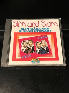 Slim Gaillard/Slam Stewart-Slim And Slam-CD-VG Condition-Giants Of Jazz Records - Picture 1 of 2