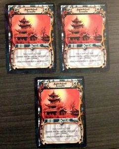 Templo Santificado (3) L5R Leyenda de los Cinco Anillos CCG Shadowlands 1996 - Imagen 1 de 1