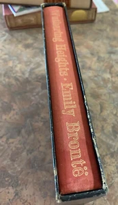 WUTHERING HEIGHTS by Emily Bronte, Illustrated Heritage Press w/Slip Case, VG - Imagen 1 de 3